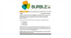 Desktop Screenshot of burble.de